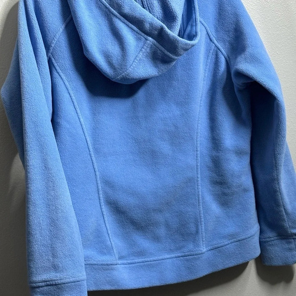 Columbia Women Blue Full Zip Up Jacket Hoodie Fleece Size Large. - Picture 10 of 10